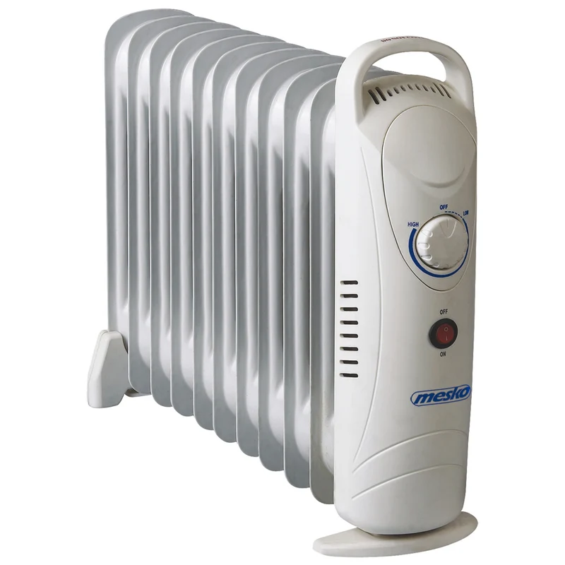 Mesko oil heater, 11 ribs, 1200W, temperature control, gray, MS 7806