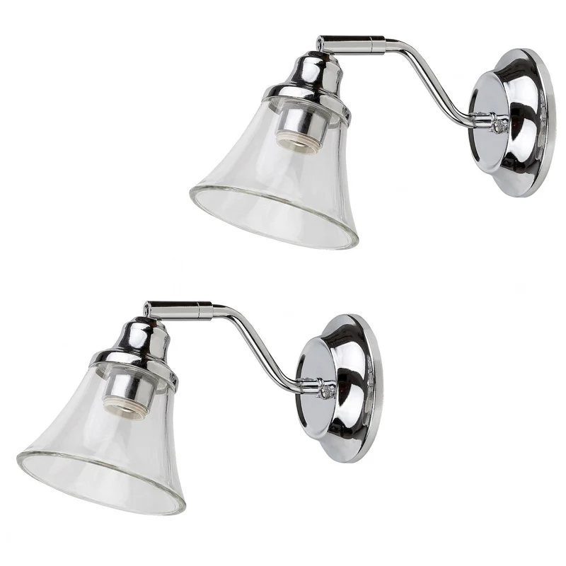 RABALUX ANTOINE 3207 E14 IP44 Bathroom Wall Sconce, 2 pieces