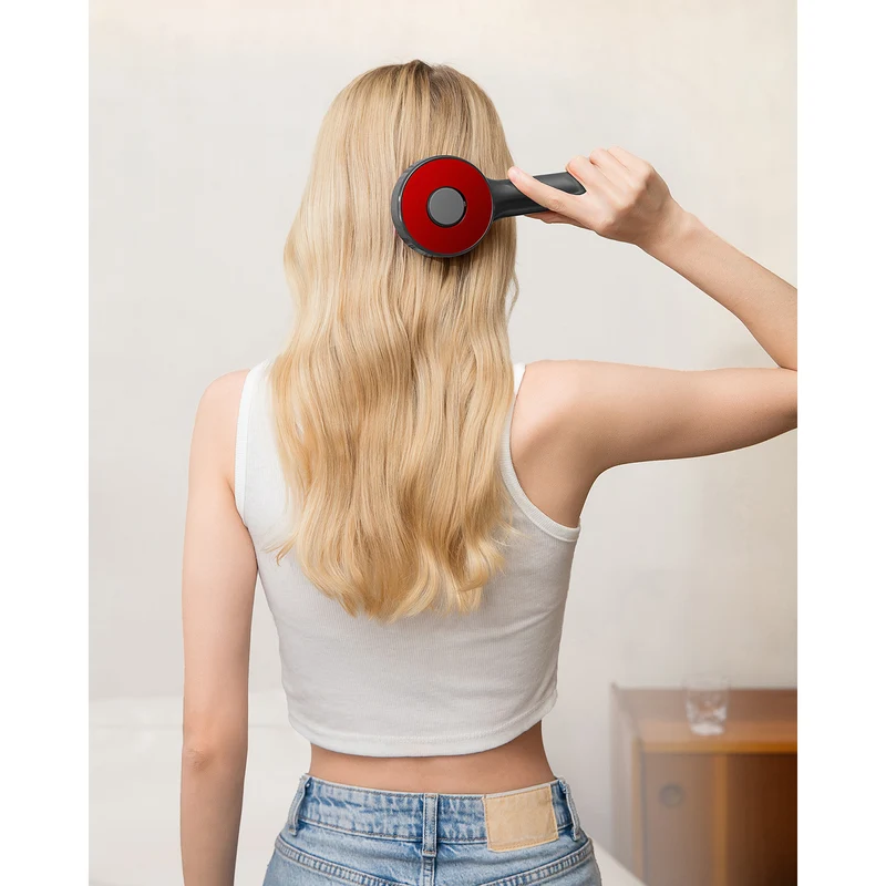 REGENERATING HAIRBRUSH MASSAGER MT6537 massaging hair and scalp brush