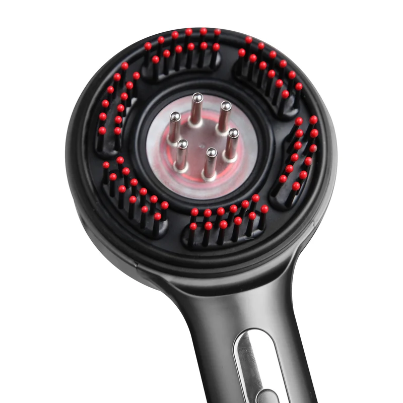 REGENERATING HAIRBRUSH MASSAGER MT6537 massaging hair and scalp brush