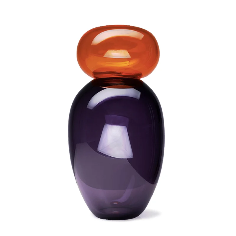 Murano Glass Vase QUEEN by Karim Rashid for Purho