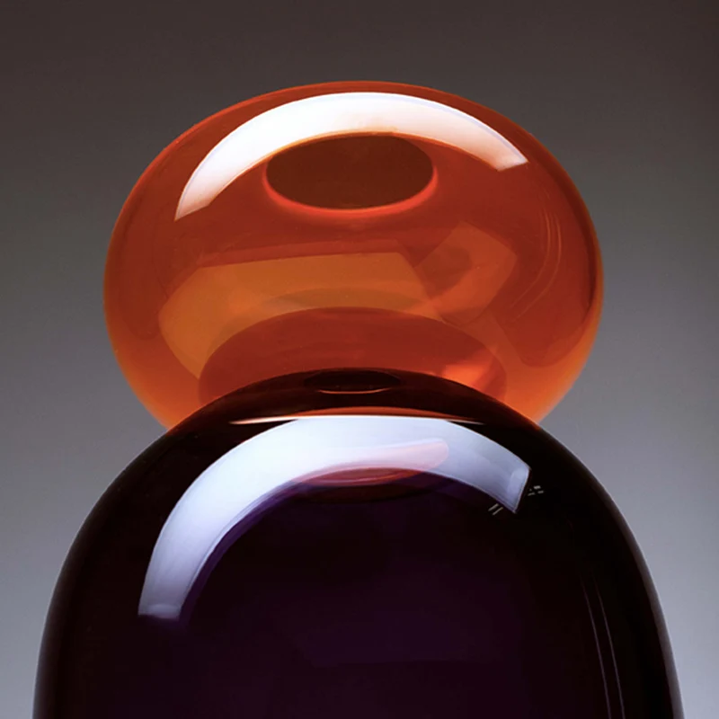 Murano Glass Vase QUEEN by Karim Rashid for Purho