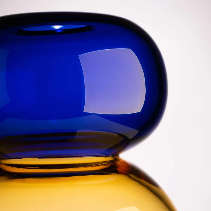 Murano Glass Vase QUEEN by Karim Rashid for Purho