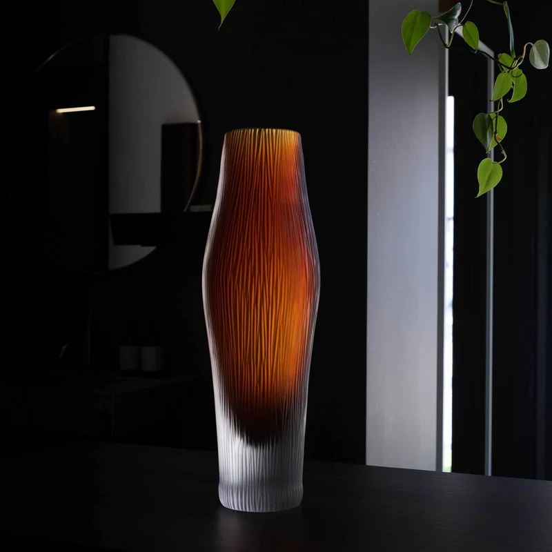 Murano Glass Vase LAGUNA PUPARIN by Ludovica + Roberto Palomba for Purho