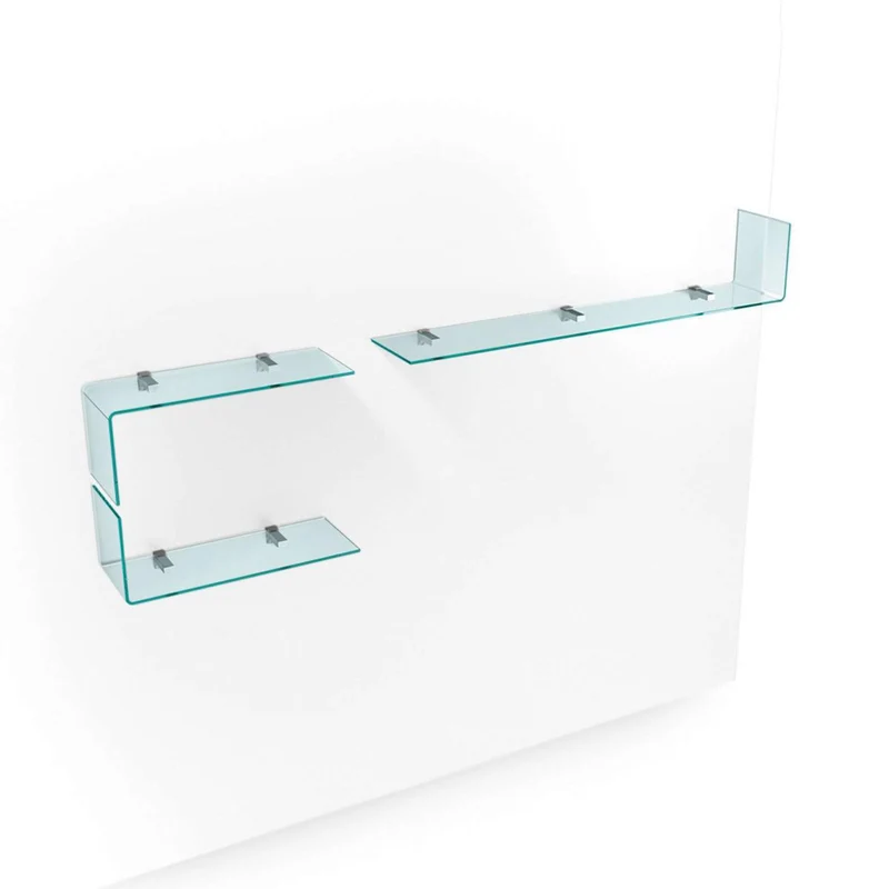 Glass Shelf RIALTO L by CRS FIAM