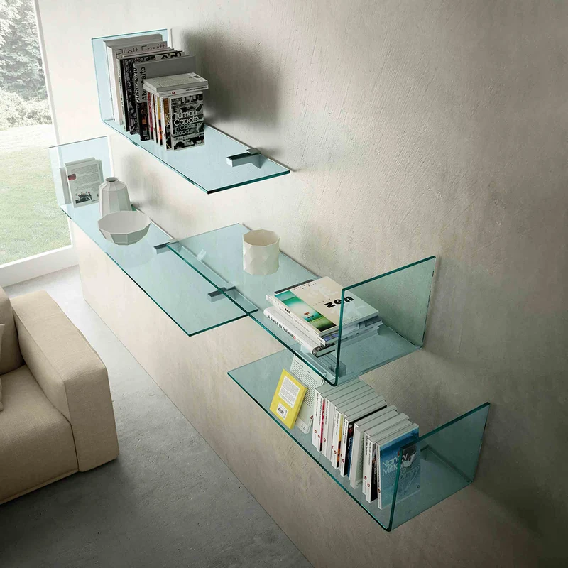 Glass Shelf RIALTO L by CRS FIAM