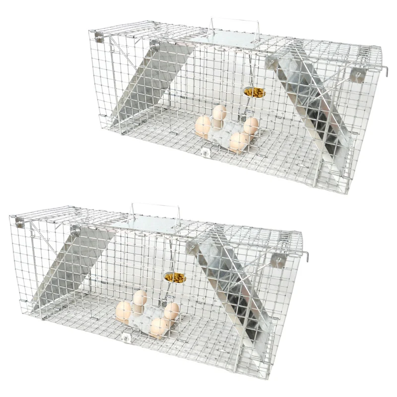 Live trap for martens, rats, mice, minks, and weasels, Viano P1, 2 pieces