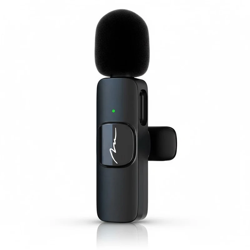 MICRO-MIC DUO - 2x wireless lapel microphone (set), clip-on, iOS & Android (OTG), mini, super-sensitive. USB-C & LIGHTNING, Mediatech