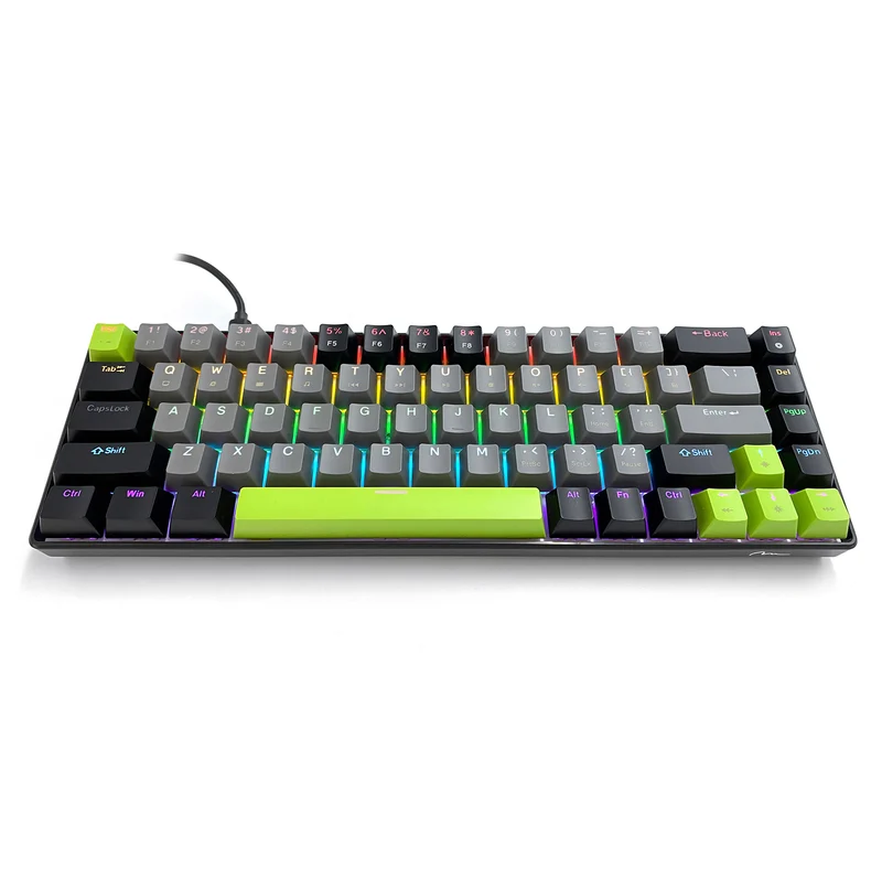 Mechanical keyboard 60% RED CORE MX60 MT1260, key backlighting, Mediatech
