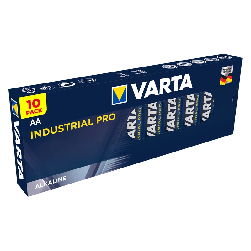 Organizer na baterie GreenBlue Varta Box GB189 + 10x baterie AA i 10x baterie AAA Varta Industrial