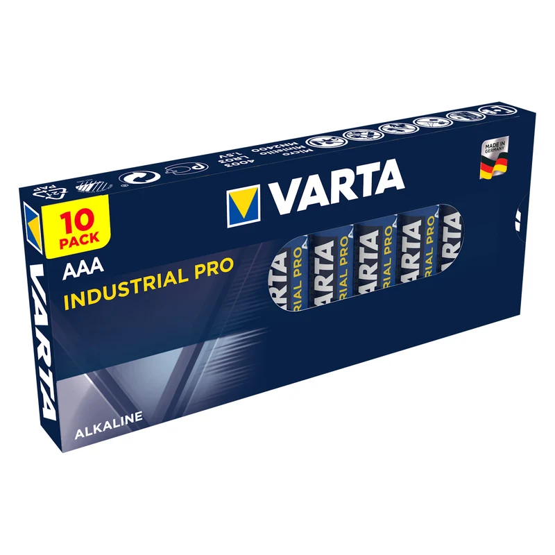 Organizer na baterie GreenBlue Varta Box GB189 + 10x baterie AA i 10x baterie AAA Varta Industrial