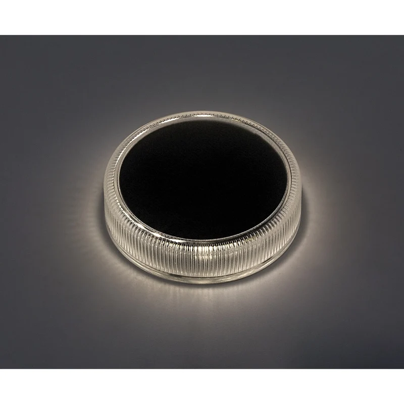 Trillo LED Solar Light, 0.3W, twilight sensor, clear, IP65, K 4000, 77175