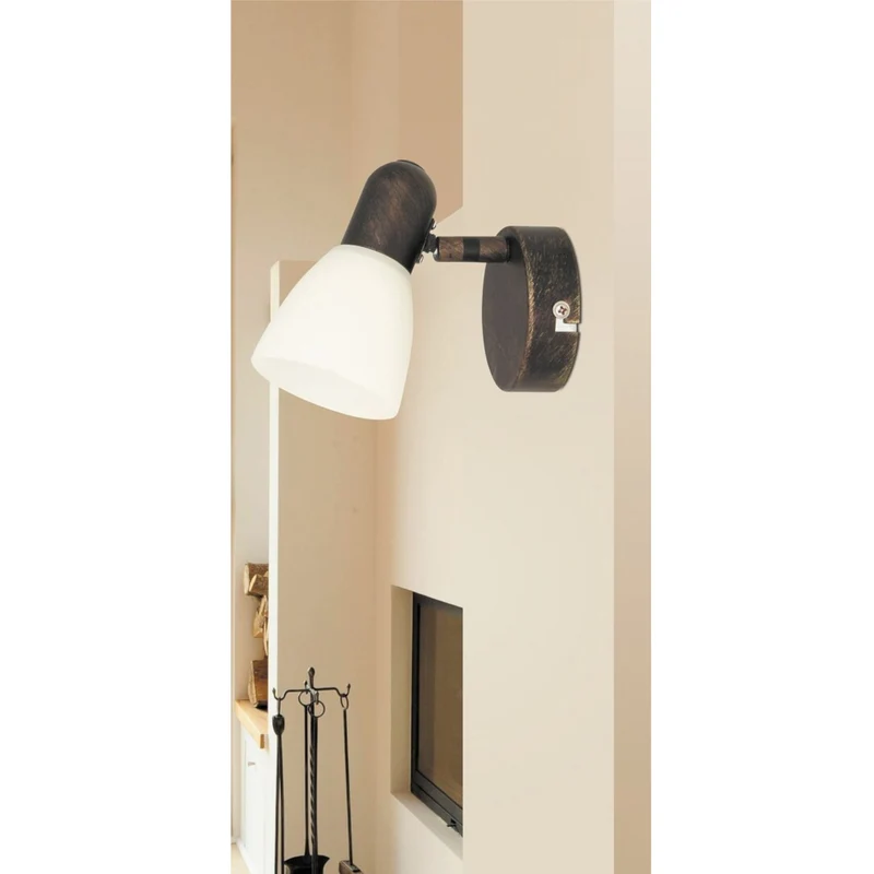 Soma E14 Spot Lamp, max. 40W, Antique Brown 6591, 2 pieces
