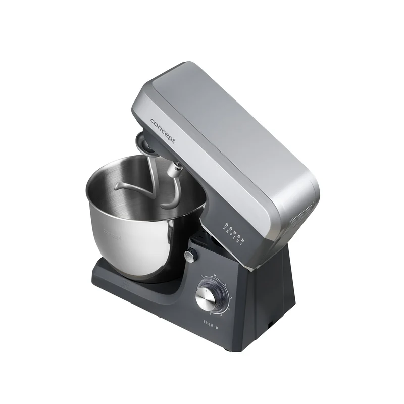 Concept Dough Expert Planetary Stand Mixer, 1900W, dual dough hook, bowl heating function, 6 speed settings, RM6010