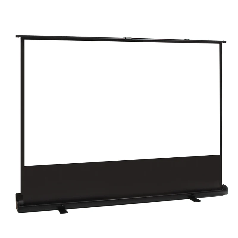 Maclean MC-213 Portable Projection Screen, Compact, Floor, 100", 16:10