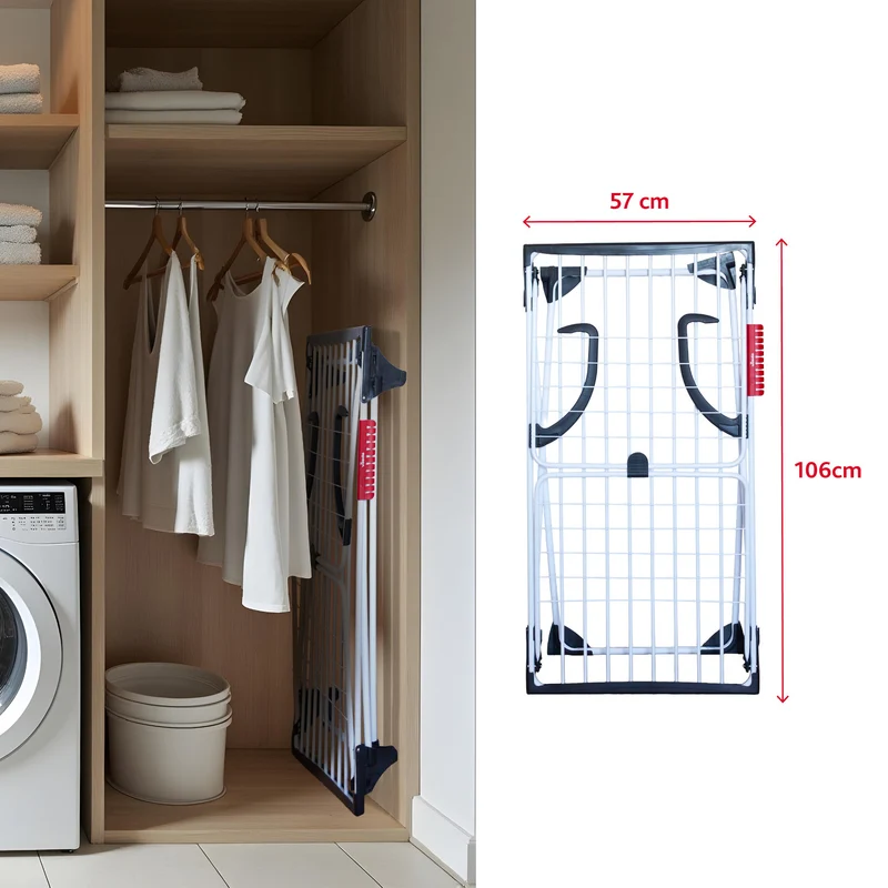 Vileda Premium 2in1 Winged And Radiator Clothes Dryer