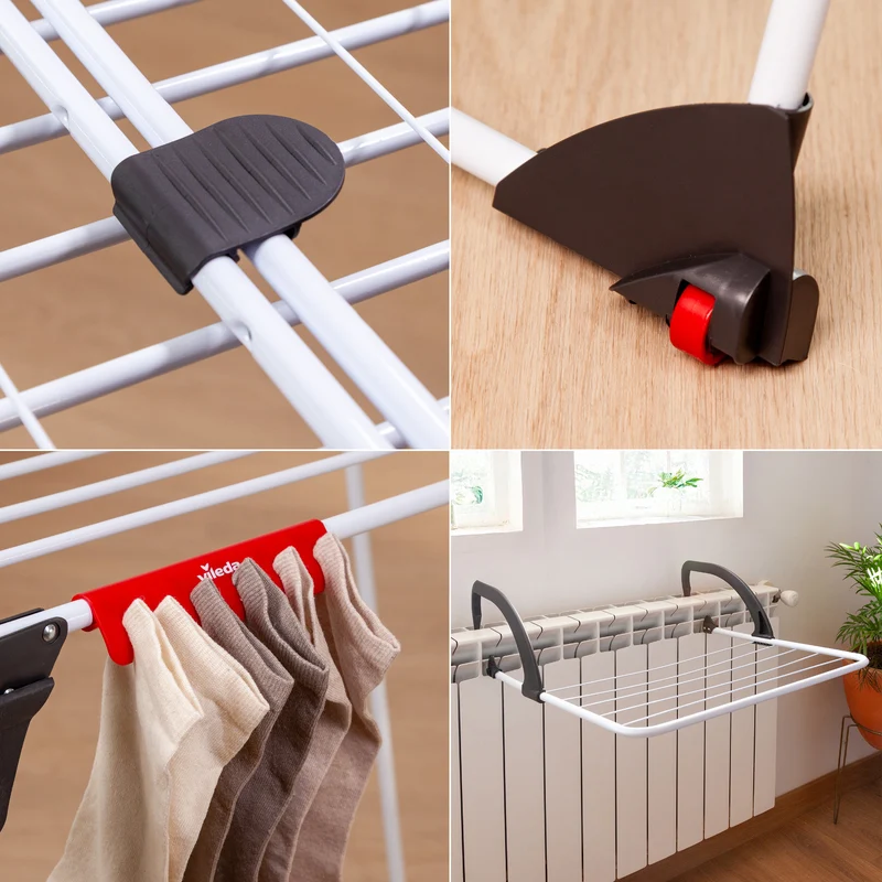 Vileda Premium 2in1 Winged And Radiator Clothes Dryer