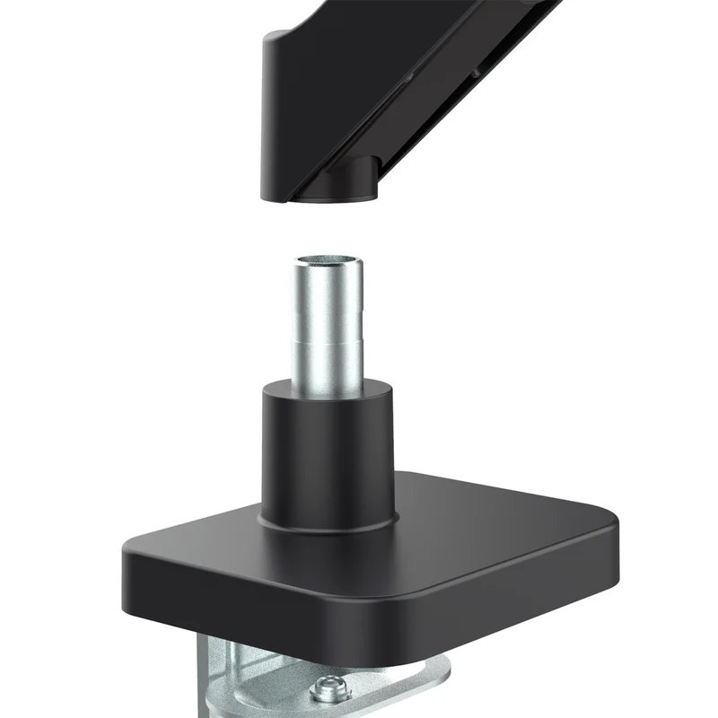 Maclean monitor mount, gas spring, 17"-32", 2-10kg, black, MC-133