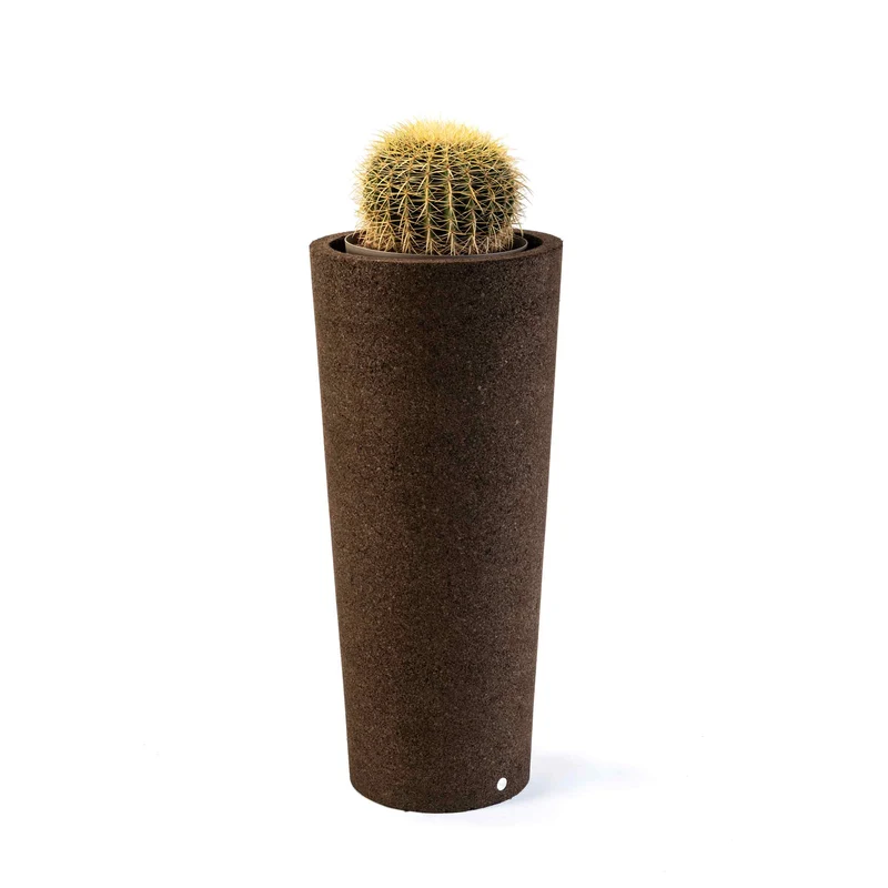 Cork Vase MONOLITO by Jari Franceschetto for Suber