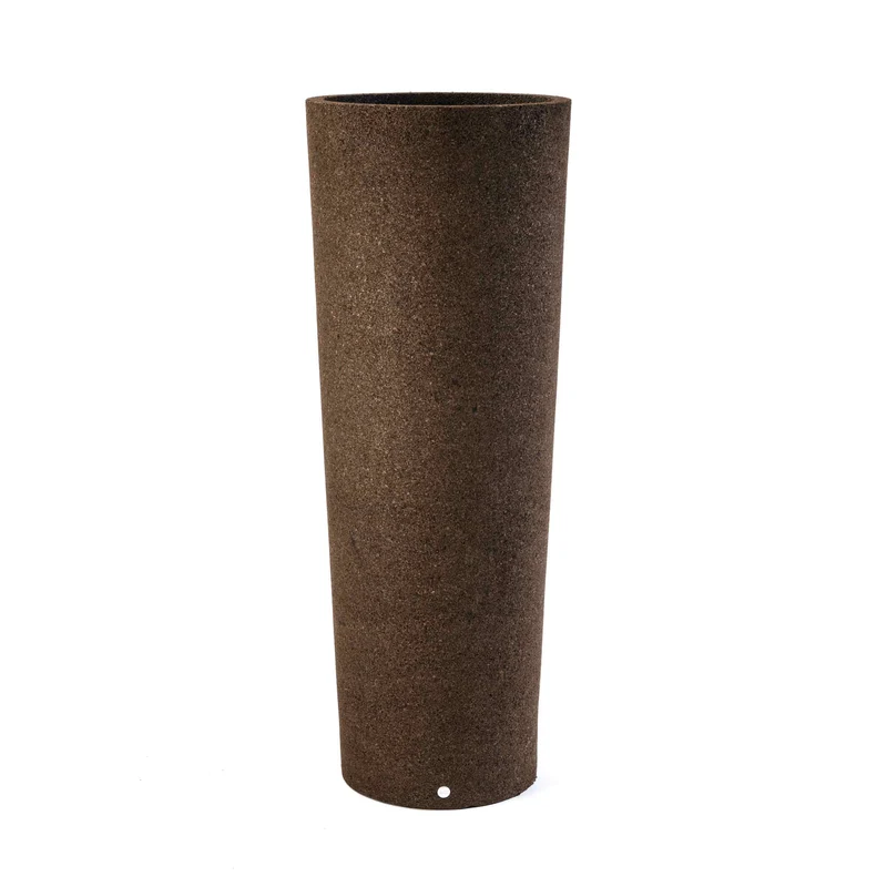 Cork Vase MONOLITO by Jari Franceschetto for Suber