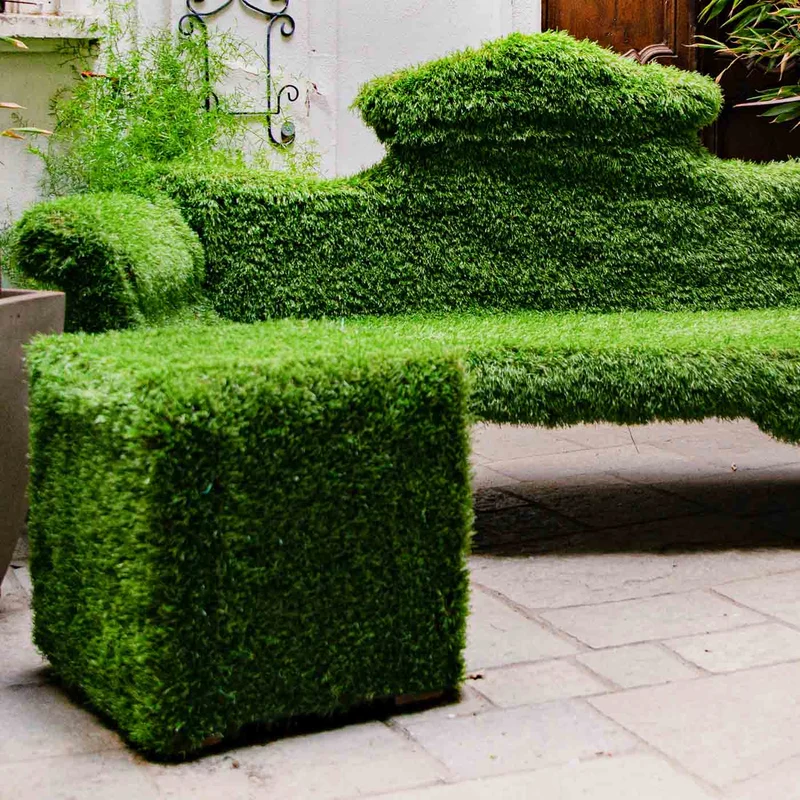 Pouf QUBO GREEN by 13Ricrea