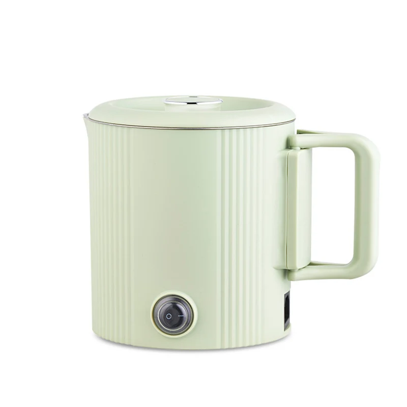 Maestro 2-in-1 Electric Kettle / Travel Pot, 0.8 L capacity, 600 W power, foldable handle, 110 V/230 V voltage selector switch, mint color, MR-009-MINT