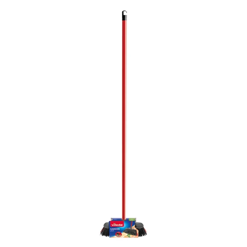 Vileda outdoor broom brush with Garden rod 2-in-1