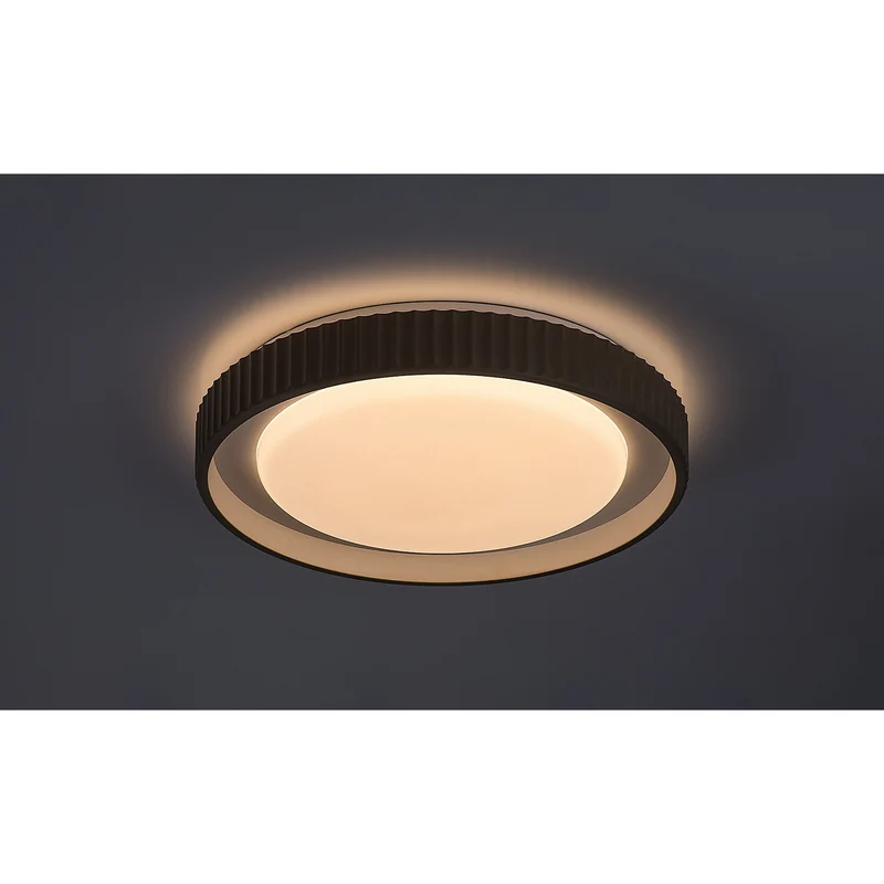 Pastello LED Lamp 48W IP20, Gray-Beige, 3000–6500 K, memory function with remote control, timer function, night light effect, 71345
