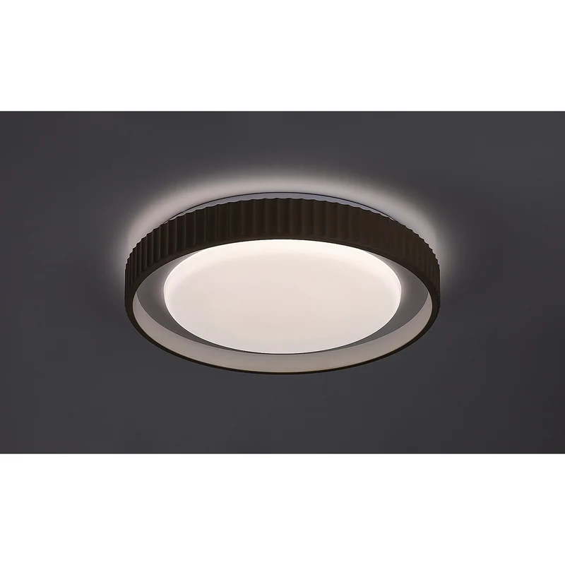 Pastello LED Lamp 48W IP20, Gray-Beige, 3000–6500 K, memory function with remote control, timer function, night light effect, 71345