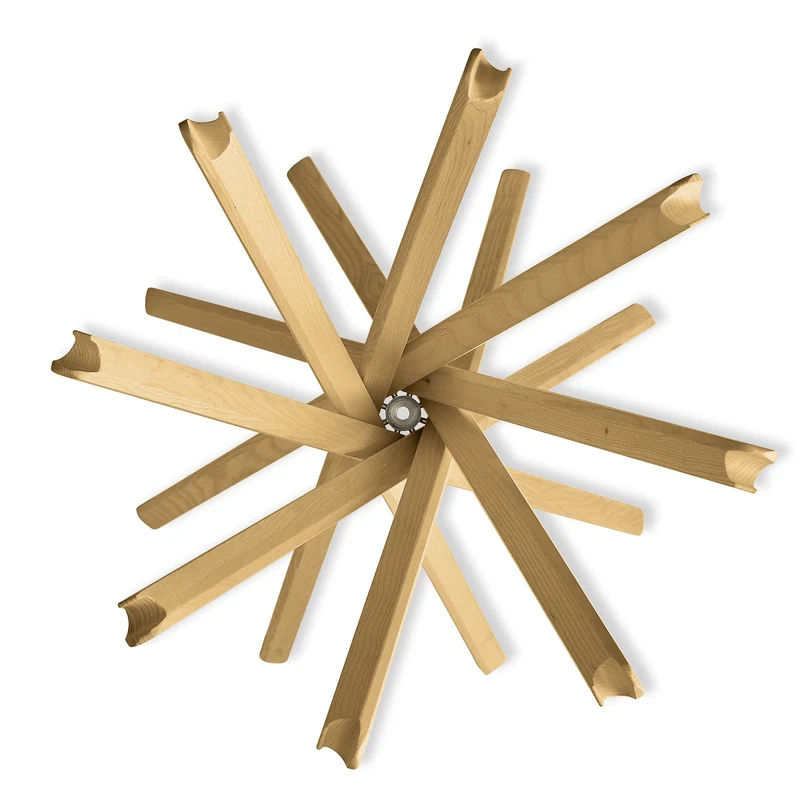 Wood Clothes Hanger SCIANGAI by De Pas, D'Urbino & Lomazzi for Zanotta
