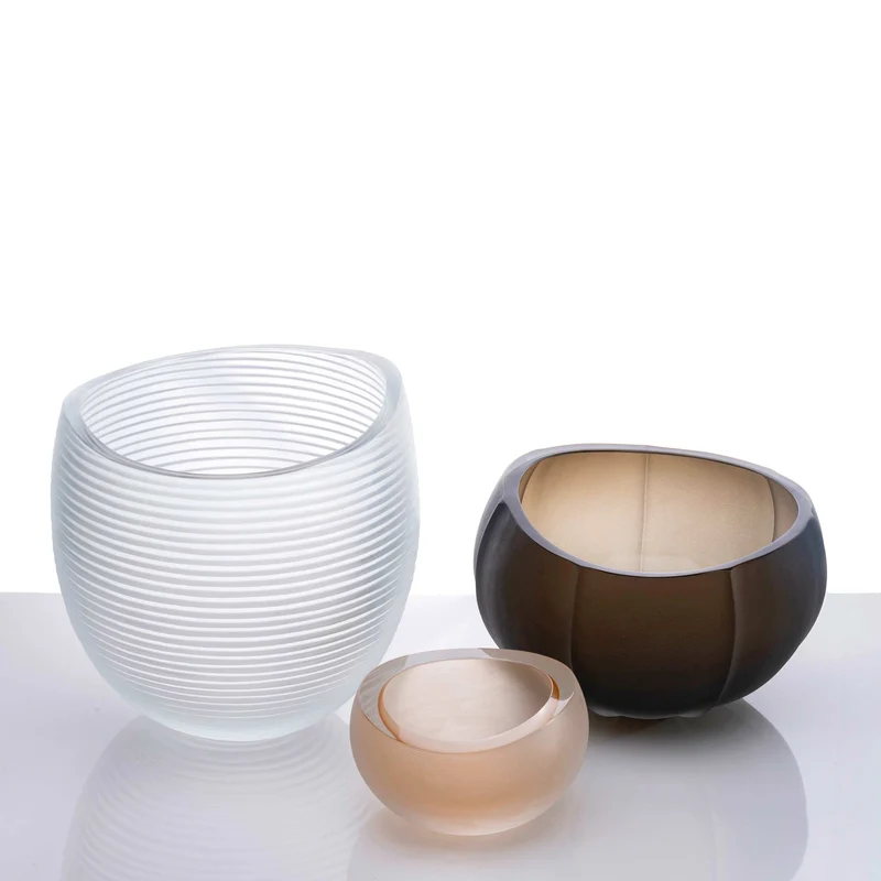 Murano Glass Vase LINAE by Federico Peri for Purho