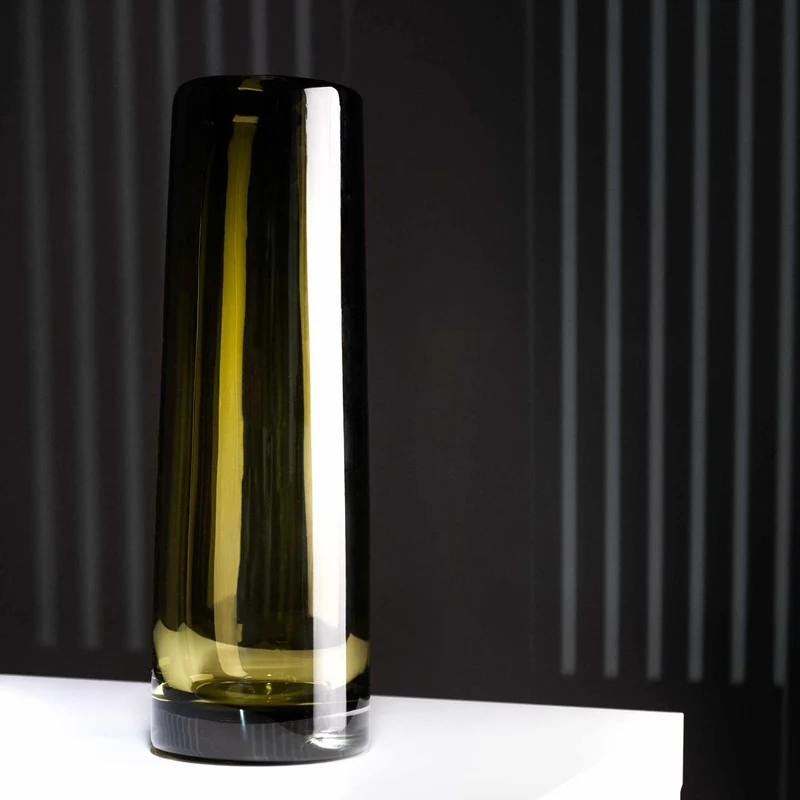 Murano Glass Vase CILINDRO by Federico Peri for Purho