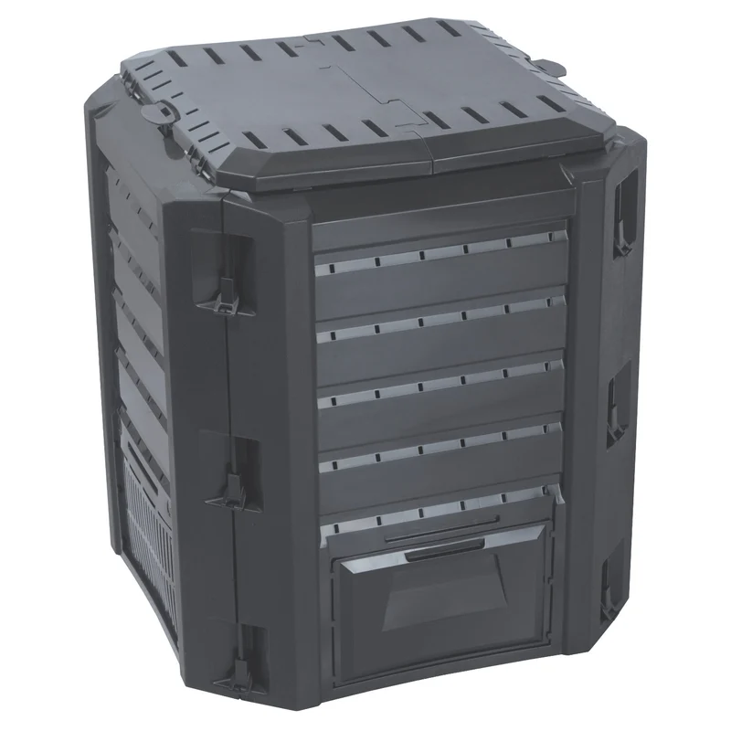 Prosperplast composter, frostproof, 380l, black, Compogreen