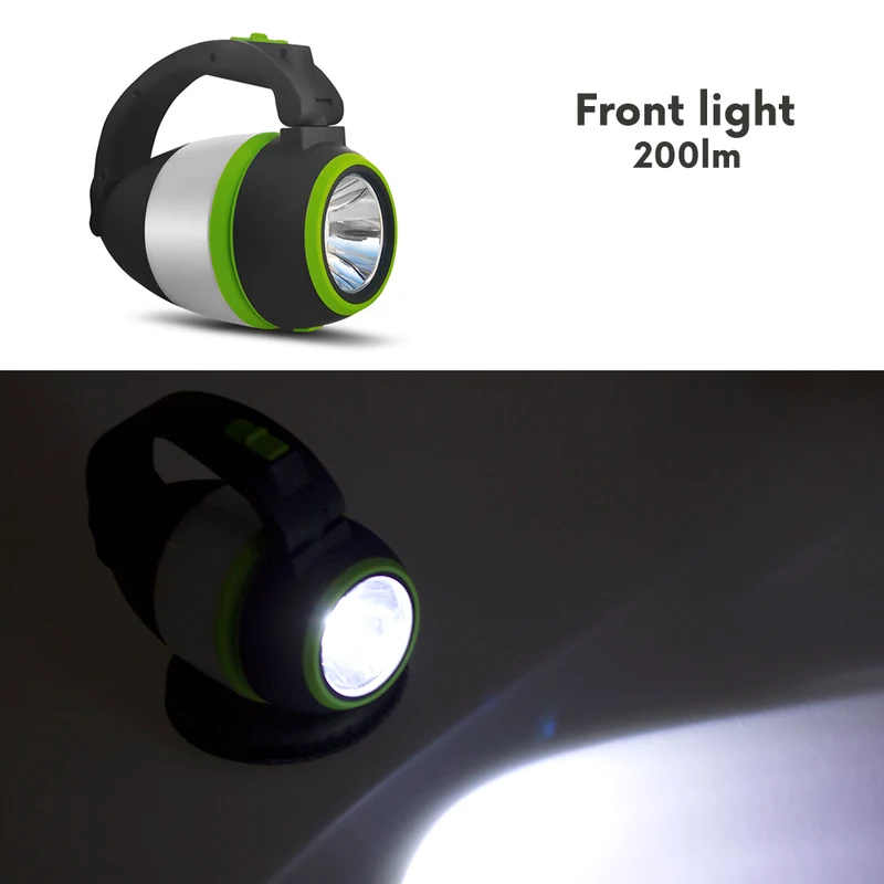 Maclean MCE294 200 lm multifunction flashlight + 3× Varta AA Battery