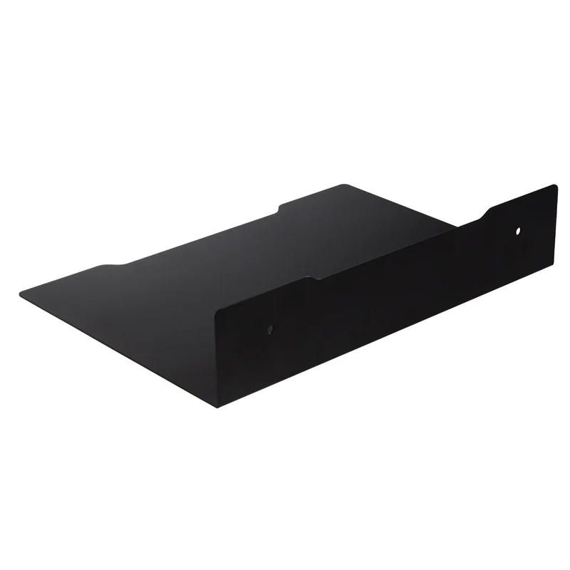 Maclean decoder wall shelf, single, max. 5kg, steel, MC-122