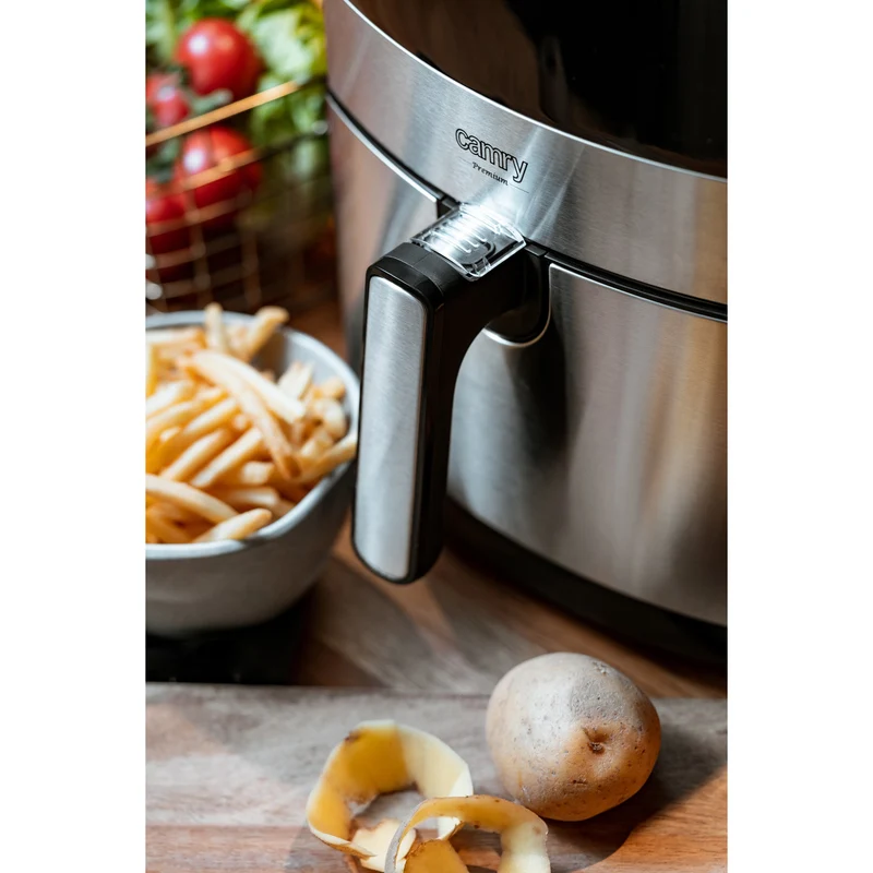 Oil-free fryer, 9 programs, 5.0 L, Airfryer, Camry CR 6311 + paper inserts for fryer, 16 cm, biodegradable, 100 pieces