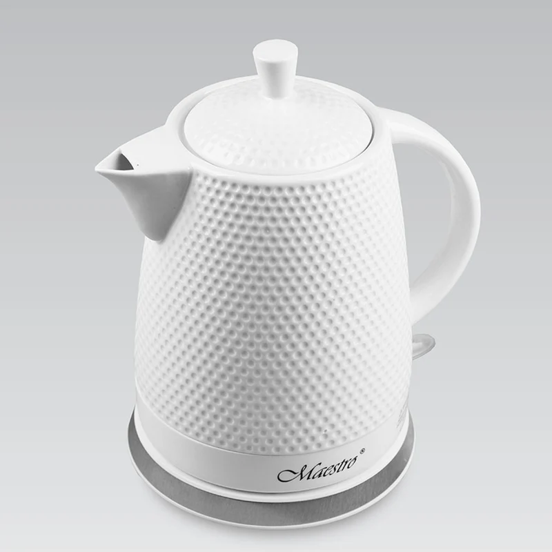 Maestro MR069 Ceramic Kettle 1.5l Electric Jug 1200W EU Plug
