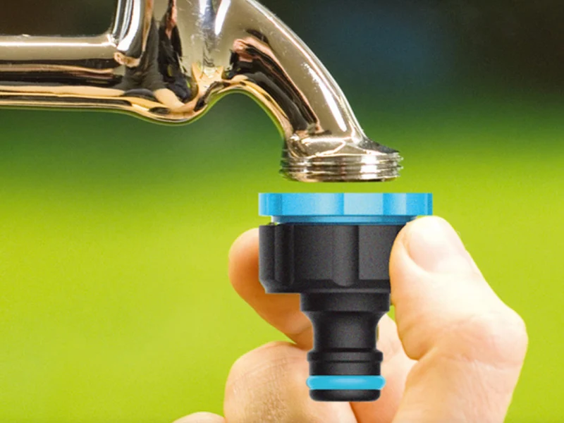 Cellfast 53-210 Tap Connector with Female Thread G1/2" G3/4" G1" Unifit Universal Multipurpose Water Garden Hose ABS Plastic