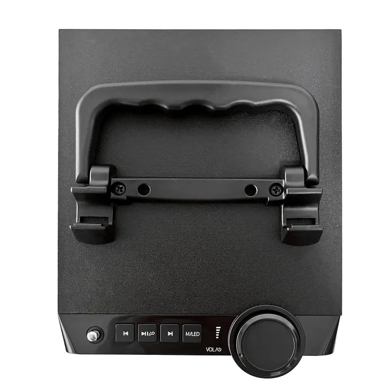 OVERBOX MT3186 Portable Bluetooth Speaker, FM Radio, SD Card and USB Support, 30W RMS Power, Mediatech