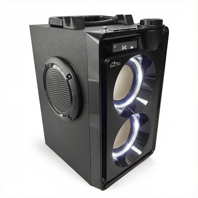 OVERBOX MT3186 Portable Bluetooth Speaker, FM Radio, SD Card and USB Support, 30W RMS Power, Mediatech