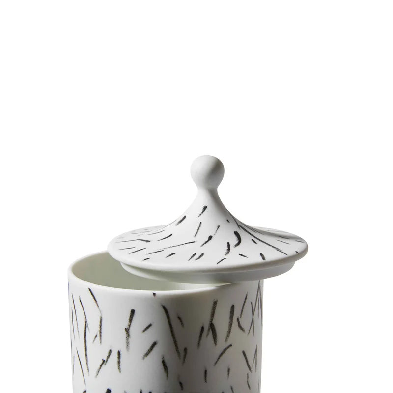 Porcelain Candleholder Vase POST SCRIPTUM, designed by Formafantasma for Cassina