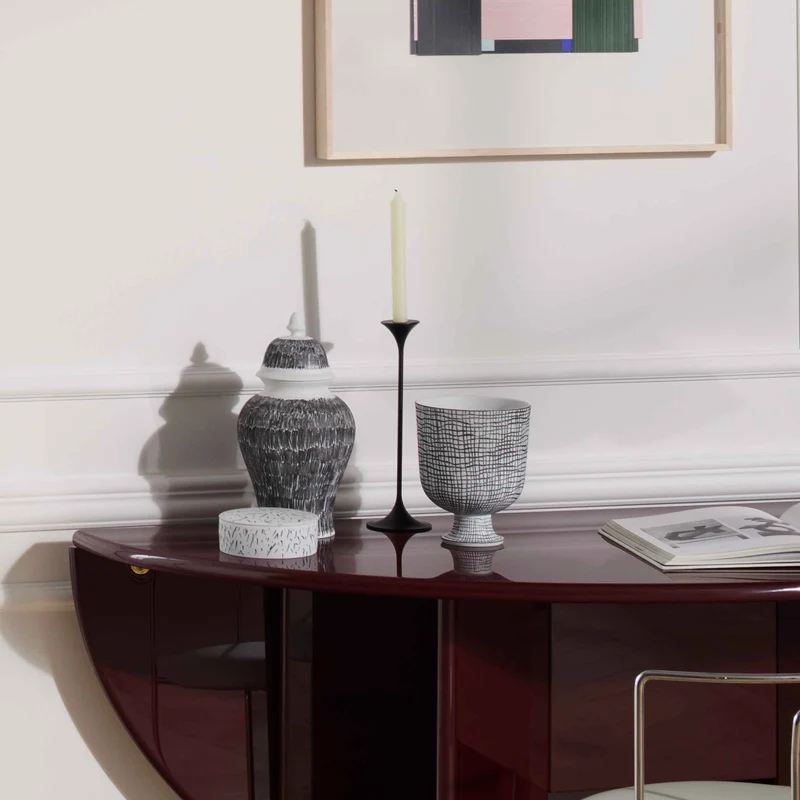 Porcelain Cachepot Vase POST SCRIPTUM, designed by Formafantasma for Cassina