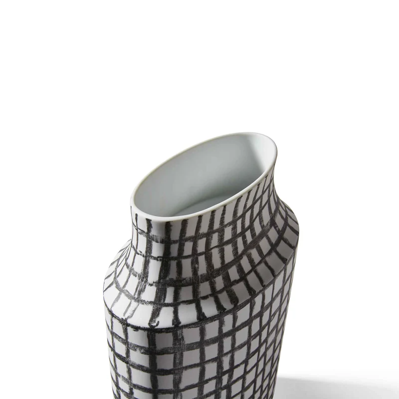 Porcelain Elliptical Vase POST SCRIPTUM, designed by Formafantasma for Cassina