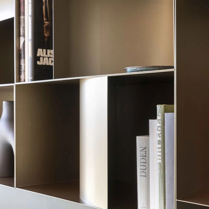 Wall-Mounted Metal Storage Unit JUDD PENSILE by Alessandro Di Prisco for Mogg