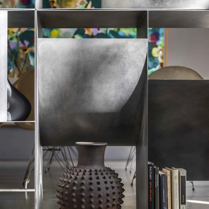 Wall-Mounted Metal Storage Unit JUDD PENSILE by Alessandro Di Prisco for Mogg