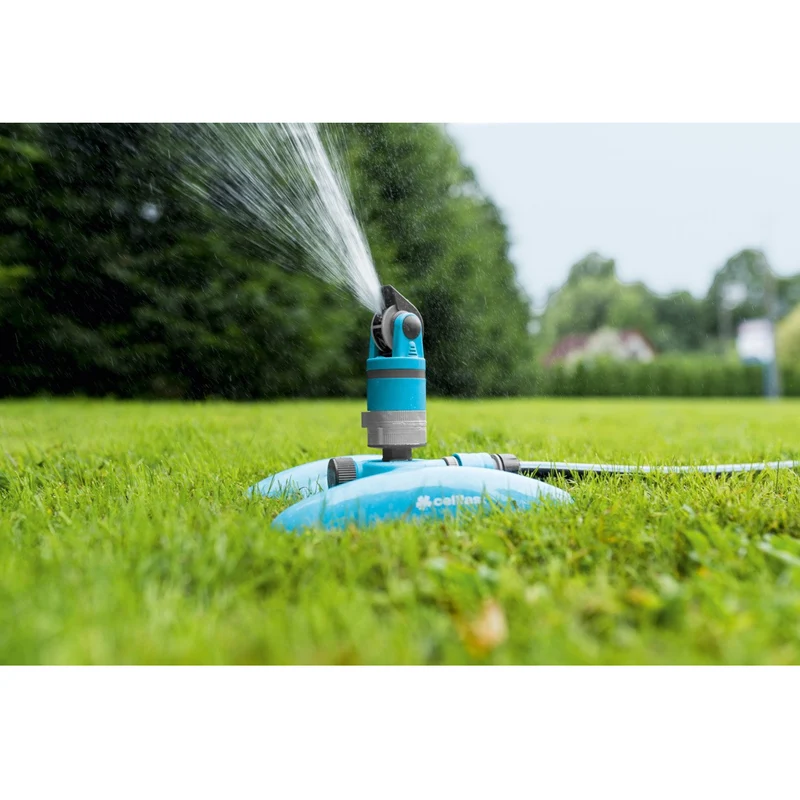Cellfast Sector Sprinkler MULTI тт IDEAL Multipurpose Rotary Garden Sprinkler Lawn Sprinkling Plastic Hozelock Support