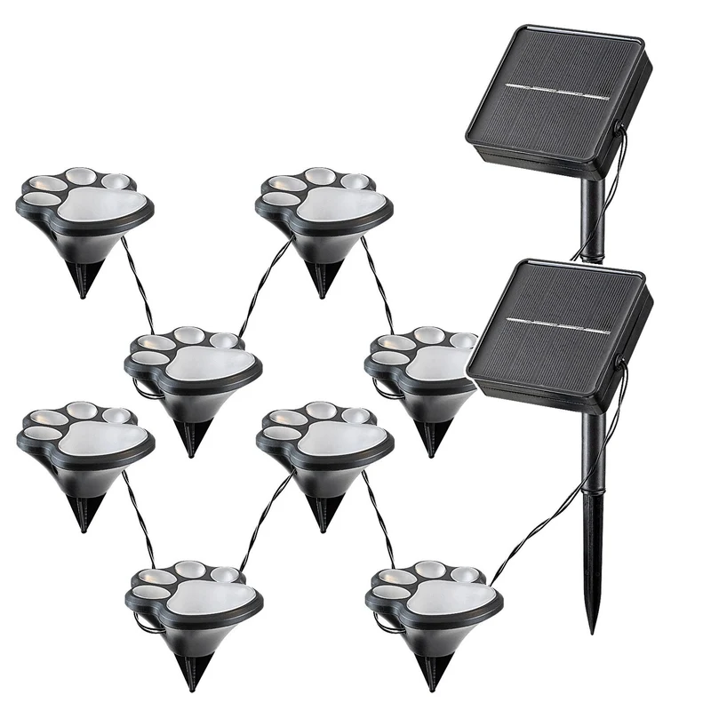 Rabalux Solar Lights, 2 sets, LED, IP44, 600mAh battery, Wigry