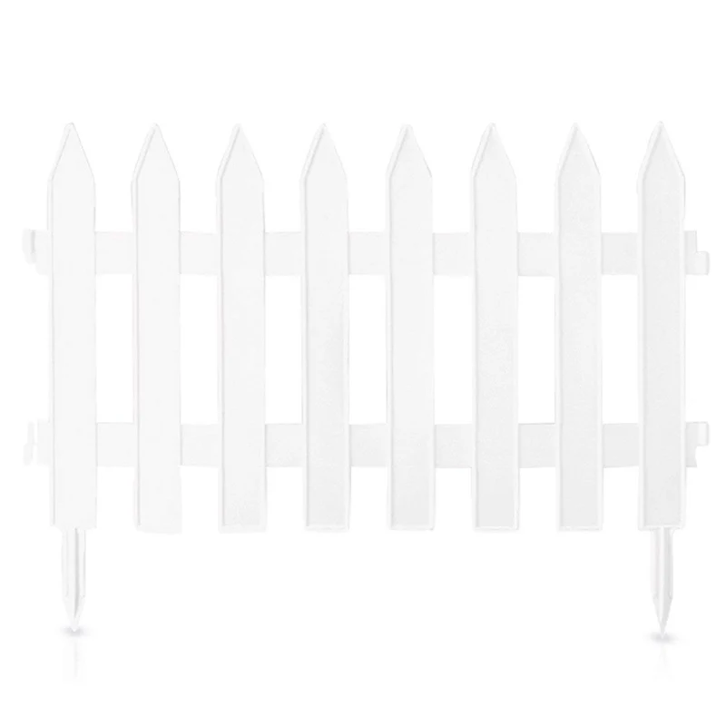Prosperplast IP£SU-S449 Garden Fence Garden Classic White