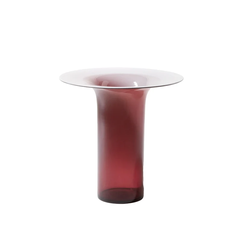 Blown Venetian Glass Vase SILVAN, designed by Cassina