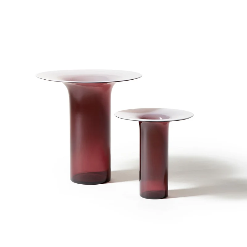Blown Venetian Glass Vase SILVAN, designed by Cassina